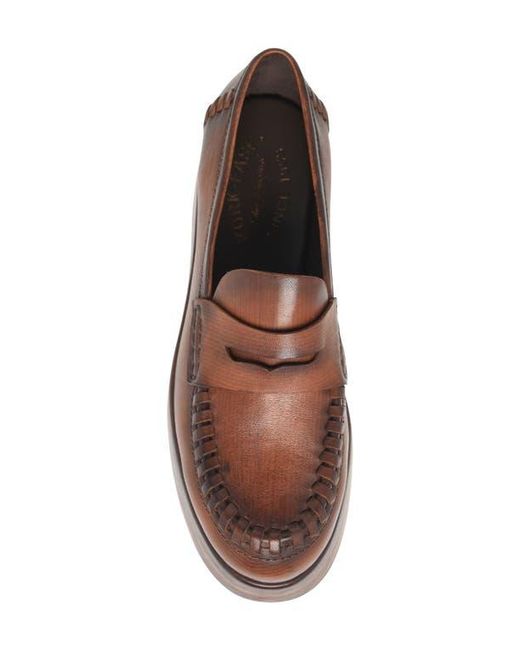 Kork-Ease Brown Pixie Platform Penny Loafer
