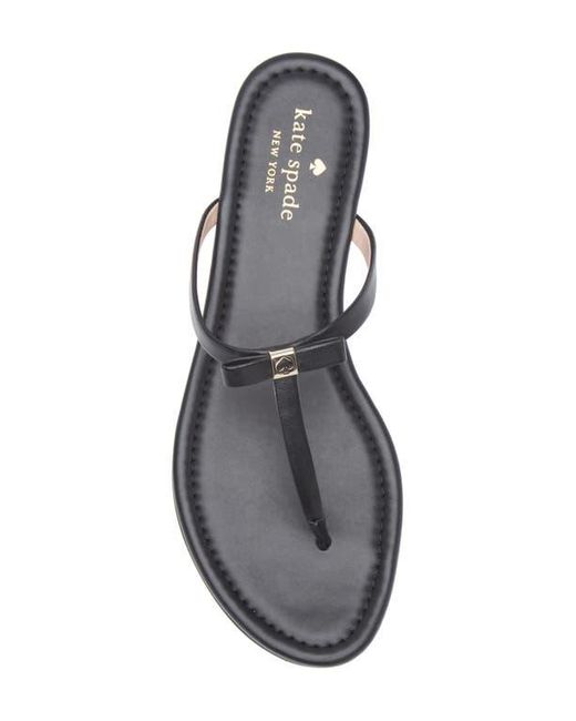 Kate Spade Black Penny Sandal