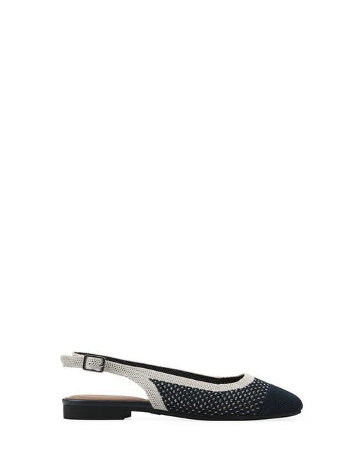 White Mountain Multicolor Bonie Slingback Flat