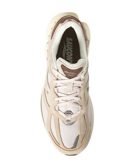 Saucony White Grid Nxt Sneaker