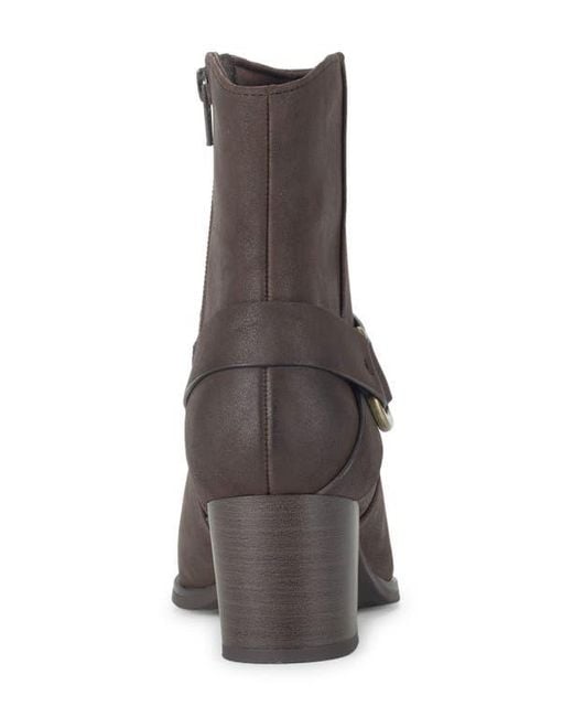 BareTraps Brown Tiana Block Heel Bootie
