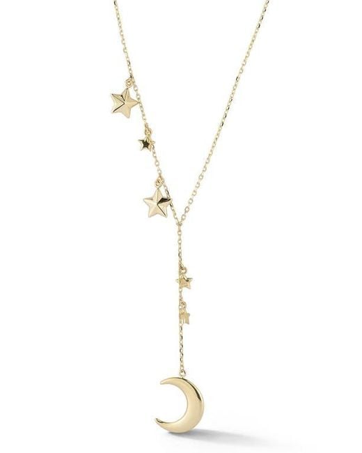 Ember Fine Jewelry Metallic 14K Celestial Y-Necklace