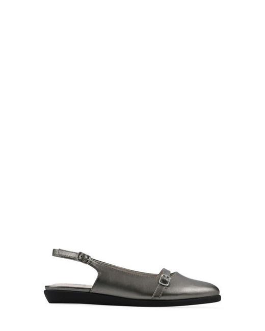 White Mountain White Milona Slingback Flat