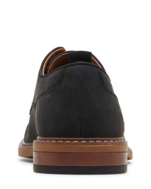 Steve Madden Black Eilkker Plain Toe Derby for men