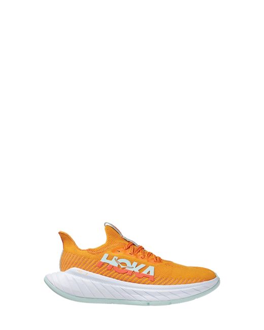 Hoka One One Orange Carbon X 3 Running Shoe