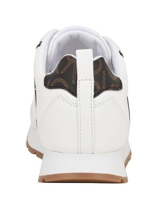 Calvin Klein White Carlla Sneaker