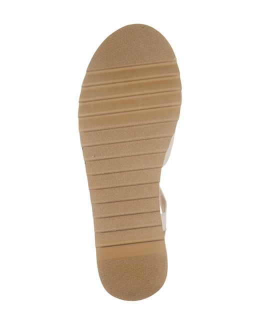 TOMS Natural Gia Platform Wedge Sandal