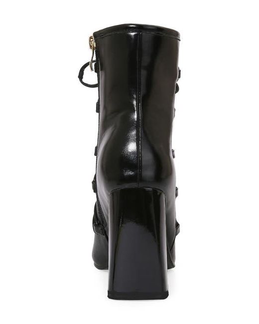 Ninety Union Black Farah Square Toe Bootie