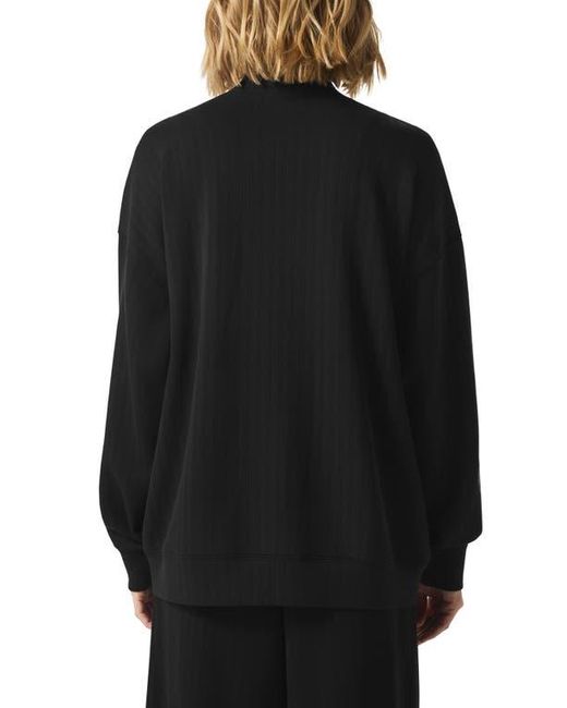 Splendid Black X @Cellajaneblog Rib Scuba Knit Zip-Up Jacket