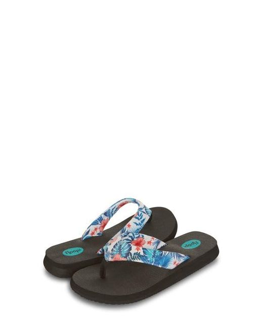 FLOOPI Blue Isabella Yoga Flip Flop