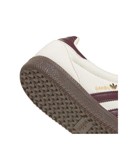 Adidas White Samba Lt Sneaker