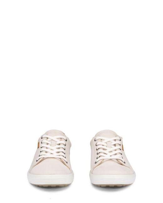 Ecco White Soft 7 Sneaker
