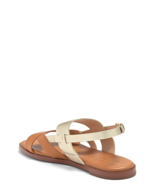 Cole Haan Natural Fawn Slingback Sandal