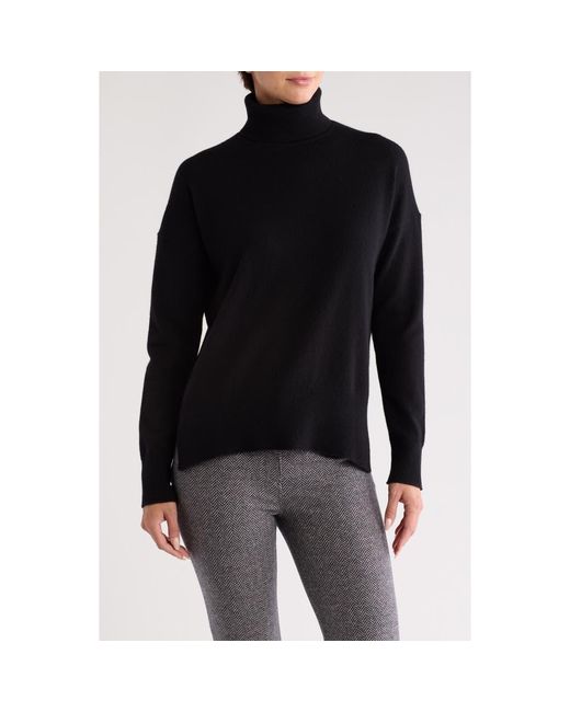 Theory cashmere mock neck pullover deals