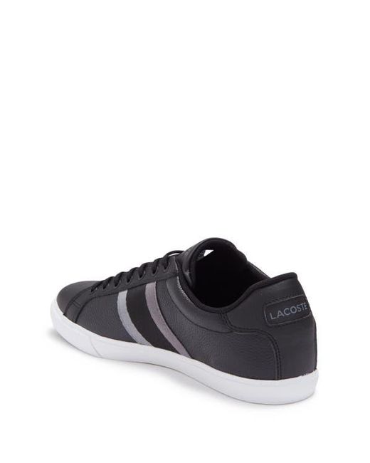 Lacoste Black Grad Vulc 120 Low Top Sneaker for men