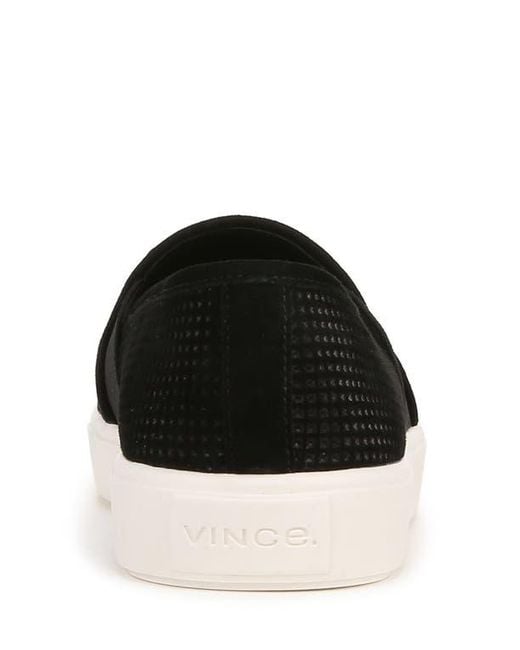 Vince Black Blair Slip-On Sneaker