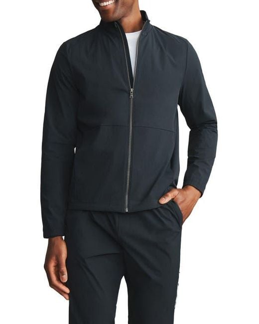Rhone Black Coaches Jacket for men