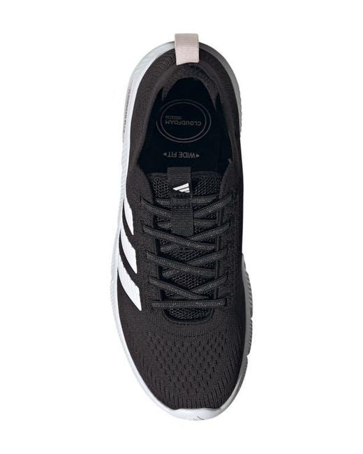 Adidas Black Cloudfoam Flex Slounge Running Shoe