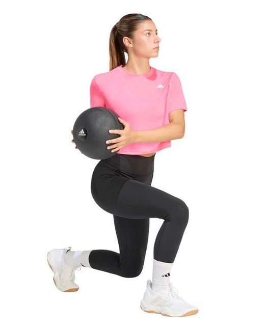 Adidas Pink Climacool Training T-Shirt