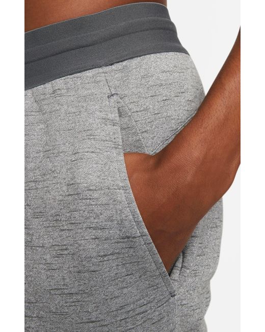 Nike Gray Dri-fit Yoga Pants for men