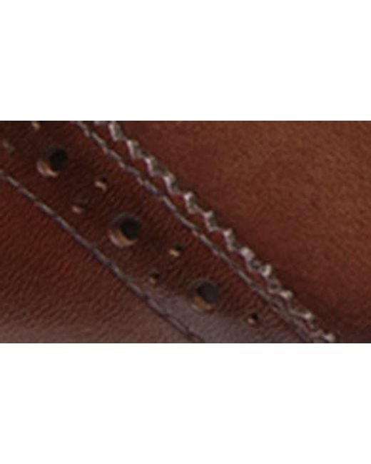Gordon Rush Brown Concord Wingtip Derby for men