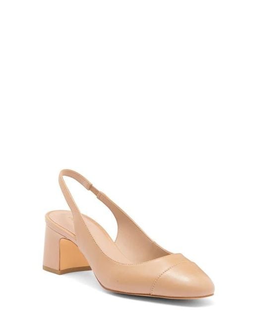 Stuart Weitzman Natural Milla 55 Slingback Pump