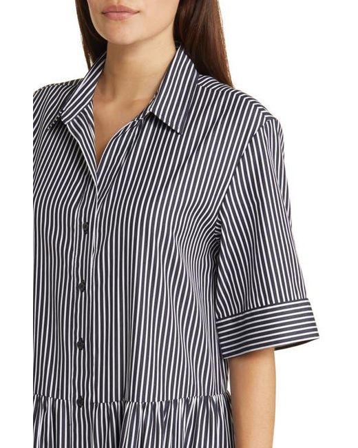 Nordstrom Gray Tiered Shirtdress
