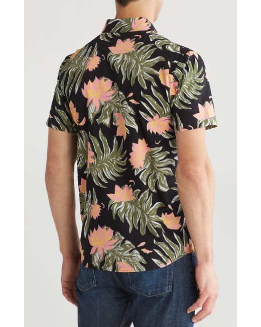 Volcom Brown Warbler Regular Fit Cotton Button-up Shirt for men