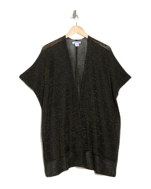 Steve Madden Black Starlight Knit Duster