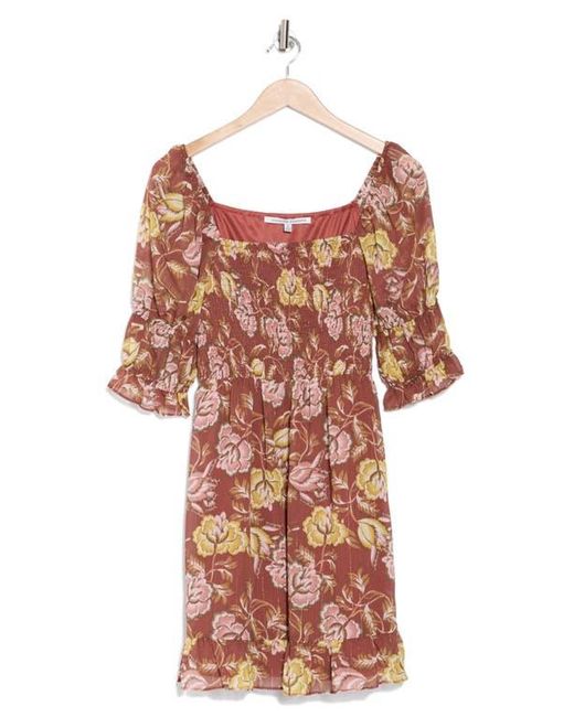 Collective Concepts Floral Dress in Red Lyst