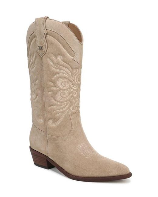 Sam Edelman Brown Robbie Western Boot