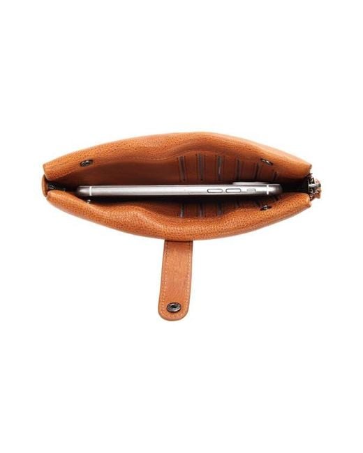 Old Trend Brown Snapper Clutch
