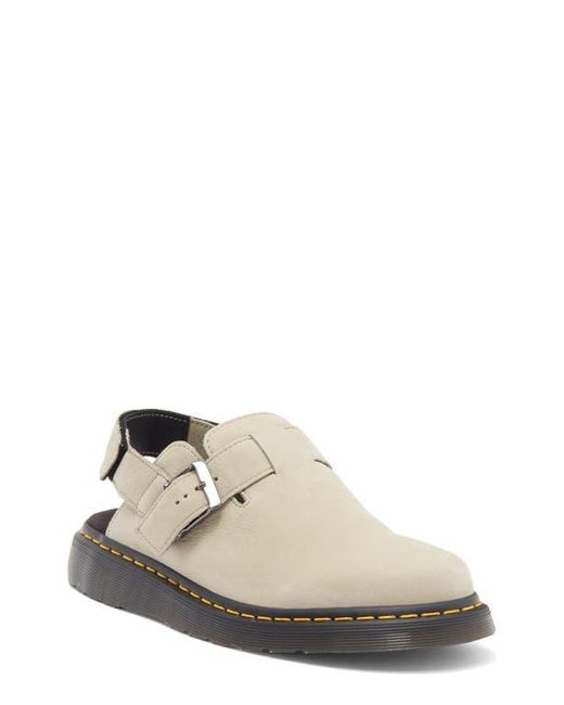 Dr. Martens White Gender Inclusive Jorge Ii Slingback Clog