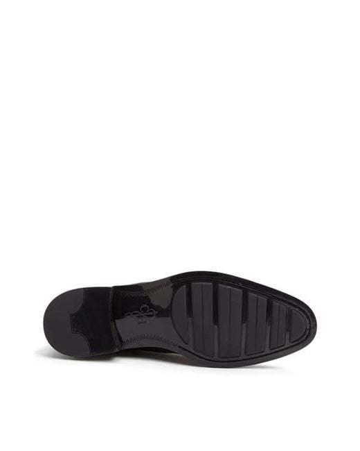 Cole Haan Black 'Lenox Hill' Cap Toe Derby for men