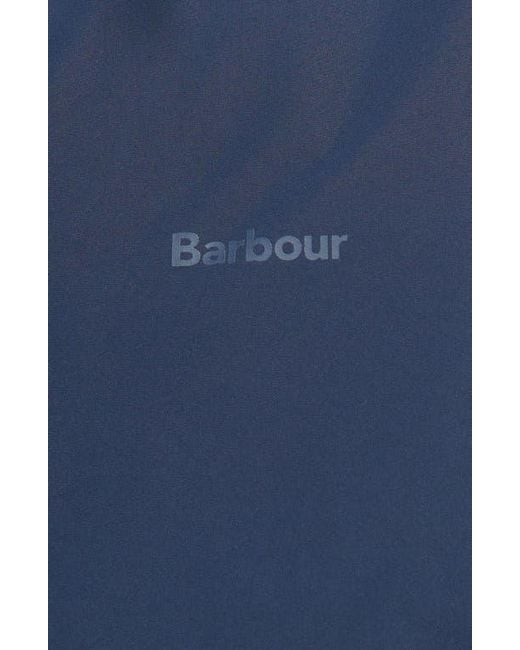 Barbour Blue Domus Hooded Jacket for men