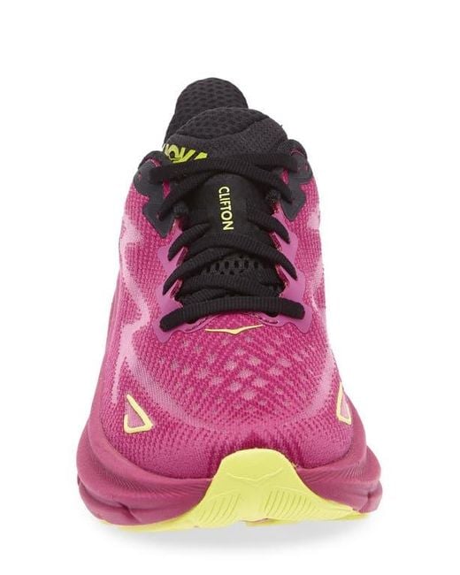 Hoka One One Purple Clifton 9 Running Shoe