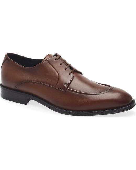 Boss Brown Derreck Apron Derby for men