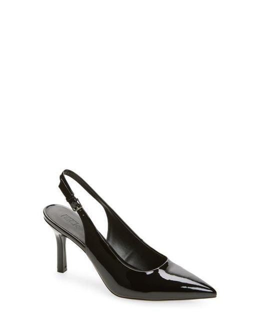 Nordstrom Rack Black Priscilla Slingback Pump