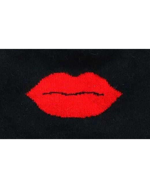 Portolano Red Kiss Reversible Wool Blend Beanie