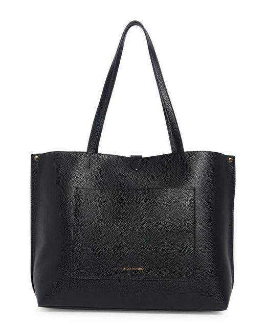 Rebecca Minkoff Black Megan Clip Tote Bag