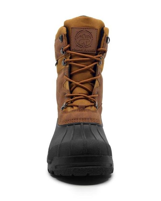 Polar Range Brown Yukon Waterproof Snow Boot for men