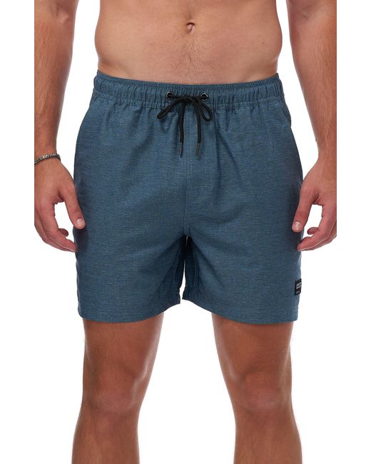 Ezekiel Blue Overhead Shorts for men