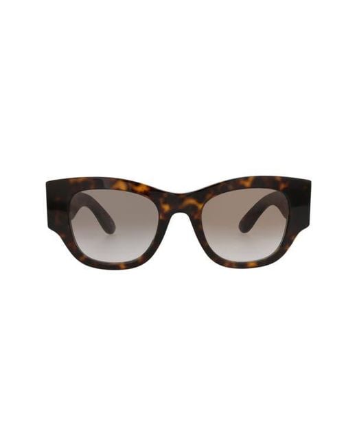 McQueen Multicolor 50Mm Gradient Square Sunglasses