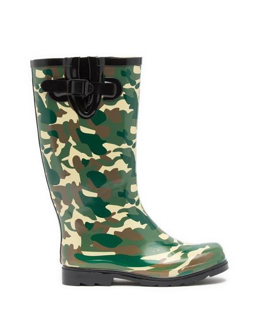 Nomad Green Drench Waterproof Rain Boot