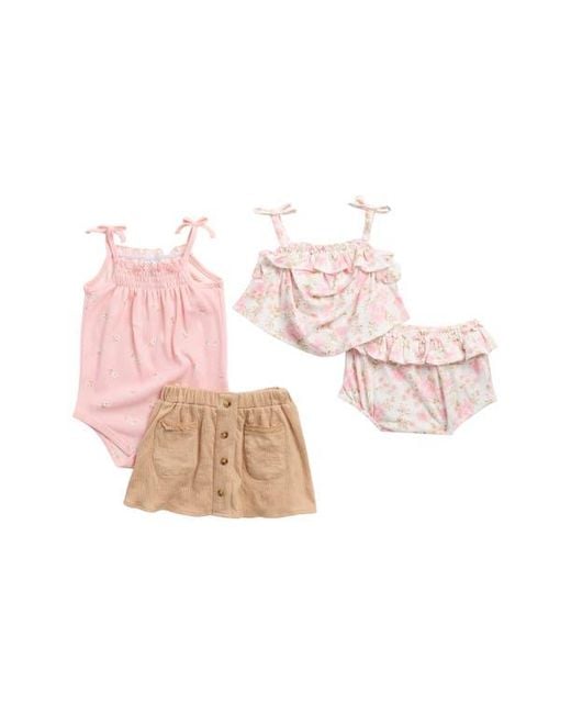 Nicole Miller Pink Assorted 4-Piece Set