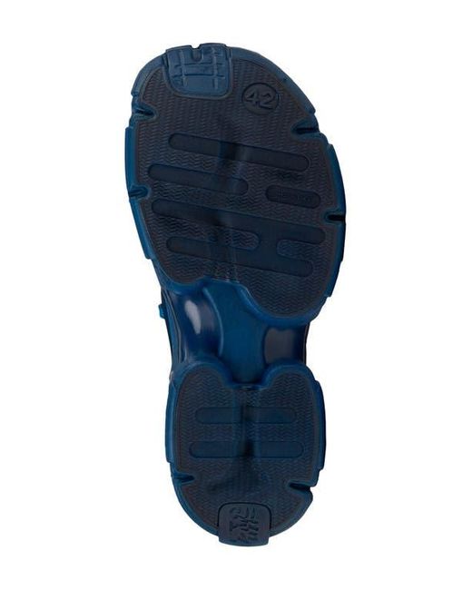 CAMPERLAB Blue Tossu Mixed Media Sneaker