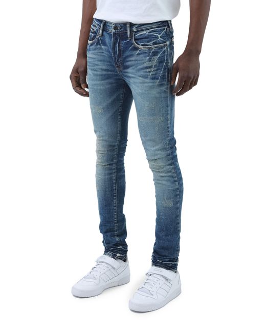 PRPS Blue Elegiac Skinny Jeans for men