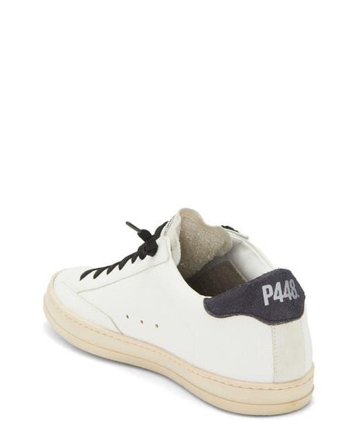 P448 White John Sneaker for men