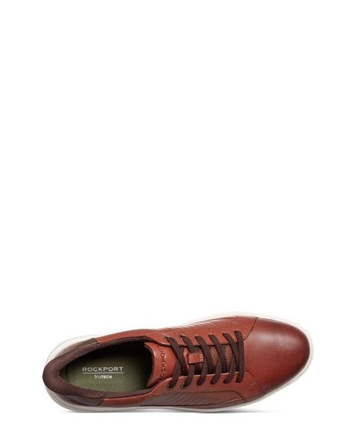 Rockport Brown Trenner Leather Sneaker for men