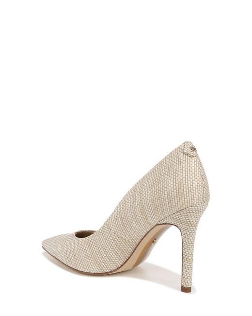 Sam Edelman Women's White Hazel Pointed Toe Pump